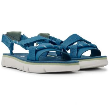 Sandalias Camper Oruga para Mujer - Azul, Talla 36, Textil/Piel Lisa