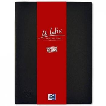 Protege-documentos Le Lutin Original A4 - 30 Pochettes - 60 Vistas - Negro