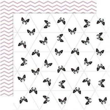 Papel estampado, hoja 30,5x30,5 cm, 180 gr, Paris, 4hojas surtidas