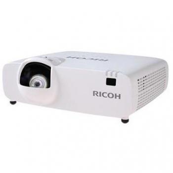 Proyector Ricoh PJ WUL5A40ST 3LCD de tiro corto, 4500 ANSI lúmenes, WUXGA (1920x1200), Blanco
