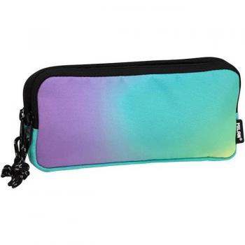 Milan Portatodo Triple con 3 Cremalleras Sunset Verde