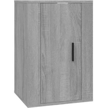 Mueble TV Multimedia Suspendido Sonoma 40 x 34,5 x 60 cm Color Gris