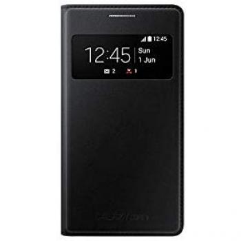 Funda Tapa Pantalla Samsung Galaxy Core 2 - Etui Cover Negro