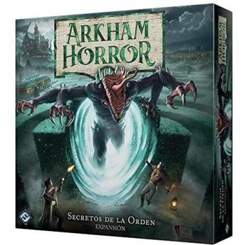Fantasy Flight Games Arkham Horror, Juego de Mesa en español - Secretos de la Orden