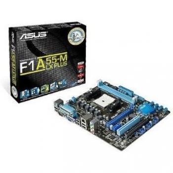 Asus f1a55m lx plus amd a55 socket fm1 micro atx placa base dual 16gb amd amd a amd e2 socket fm1 serial ata ii