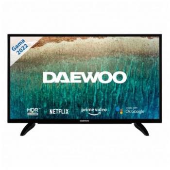 Daewoo 39DE53HL Televisor LED 39 Pulgadas HD Smart TV Android WiFi Bluetooth HDR HLG 2x HDMI USB Modo Hotel