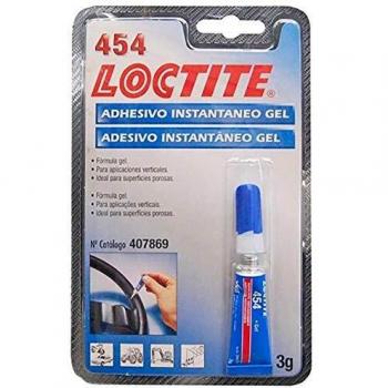 ADHESIVO INSTANTANEO LOCTITE GEL LOCTITE 454 407869 3 GR