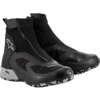 Alpinestars CR-8 Gore-Tex Waterproof Motorcycle Boots - Black/Gray/Red
