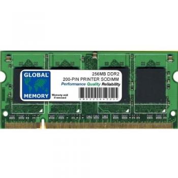 256MB DDR2 200-PIN SODIMM MEMORY FOR PRINTERS