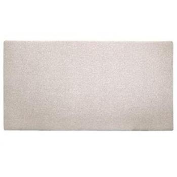DECOWOOD - Siena Cabecero tapizado de poliéster liso en color beige de 200x80cm