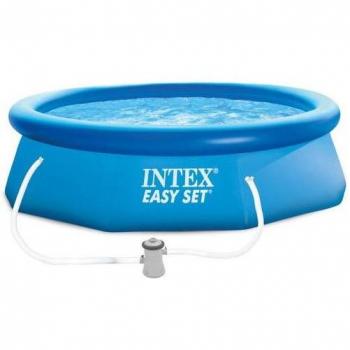 Bestway Fast Set Piscina Desmontable Autoportante con Bomba de Filtro, 244 x 66 cm, 57268