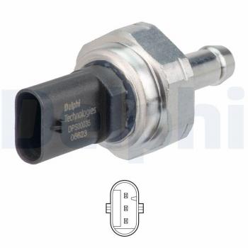 Sensor de Diferencial de Presión Gas de Escape DELPHI DPS00035-12B1