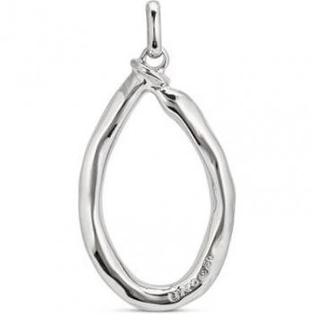UNO de 50 - Silver Plated Alphabet Charm O in Metal Alloy