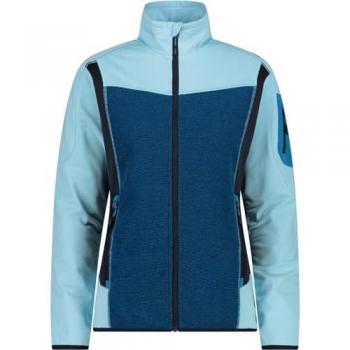 CMP Women's Fleece Jacket - Light Blue - Size 38
