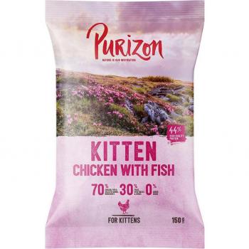 Purizon Kitten Chicken & Fish Grain-Free Cat Food - 150g