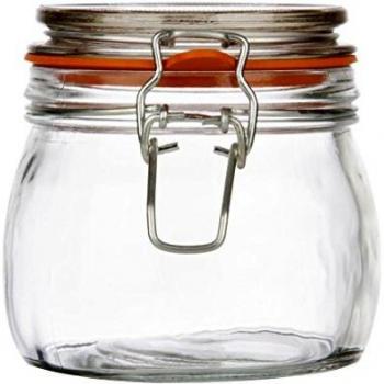 Bote de conservas de vidrio con clip 750 ml - Vogue