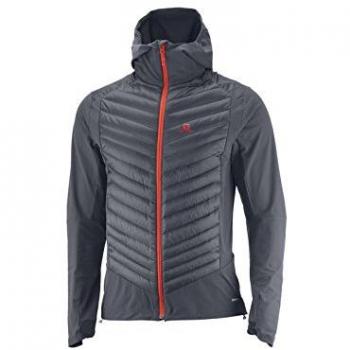 Salomon HALOES DOWN HYBRID HOODIE M - Chaqueta, Hombre, Gris