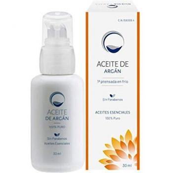 Aceite de Argán Puro 100% Primera Prensada en frío - Para Pelo Piel Barba Cuerpo Uñas Rostro - Rico en Vitamina E y Antioxidantes - 30 ml