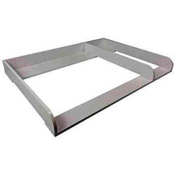 PuckDaddy Cambiador XXL Kimi – 108x80x10cm, accesorio para cambiador para cómodas de IKEA Hemnes con compartimento divisor