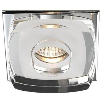 Aro Empotrable Cuadrado Avalio Blanco CRISTALRECORD - Diseño Moderno, Aluminio y Cristal Óptico K9, IP20