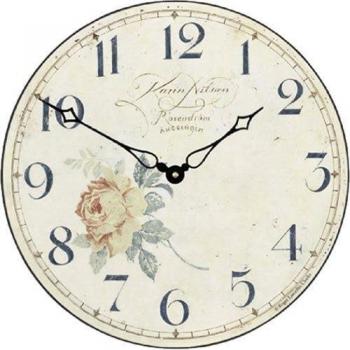 Reloj de pared Roger Lascelles PUB/ANGEL con diseño clásico y estilo vintage