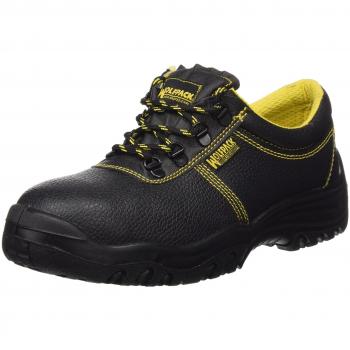 WOLFPACK LINEA PROFESIONAL 15018130 Zapatos Seguridad Piel Negra Wolfpack Nº 42