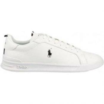 Polo Ralph Lauren Heritage Court II Low Top Lace Sneakers for Men - White