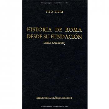 Historia roma desde su fundacion xxxi-xx