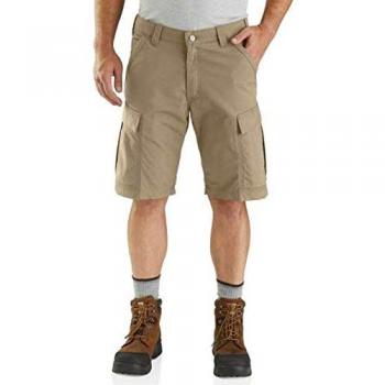 Carhartt Force® Broxton Men's Cargo Shorts - Dark Khaki, Size 42