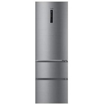 Haier HTR3619ENMN - Frigorífico combi no frost, 348l, Motor inverter, My Zone, Altura 1,9m, Cajones Easy Access, 37dba, Inox, Clase E
