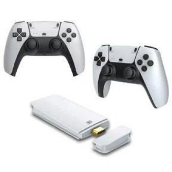 Klack M15 Consola de Videojuegos Retro 4K con Mandos Inalámbricos 2.4G, Salida HD, 64G, 20000 Juegos