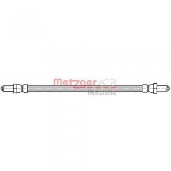 Metzger 4112534 Tubo flexible de frenos