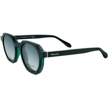 Polar Clip-On Green Men's Sunglasses 49mm