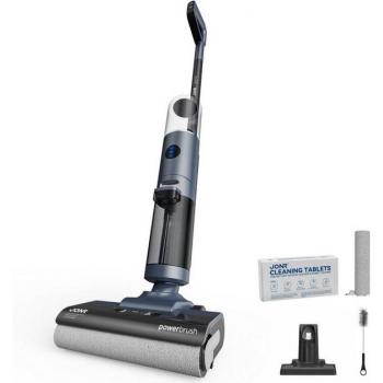 Aspiradora Inalámbrica JONR ED12 Pro 3 en 1, Limpieza Húmeda y Seca, Autolimpieza con Agua Caliente, Secado con Aire Caliente, 850mL de
