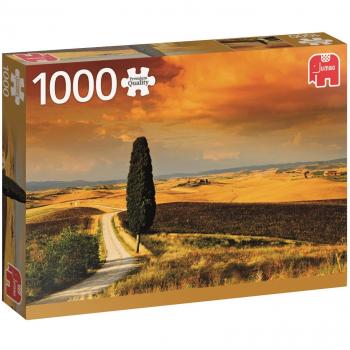 Jumbo Jumbo Premium Puzzle Collection 'Tuscan Sunset, Italy' 1,000 Piece Jigsaw Puzzle