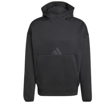 Adidas Z.N.E. Men's Hoodie - Black - Size XXL - Poly Mesh