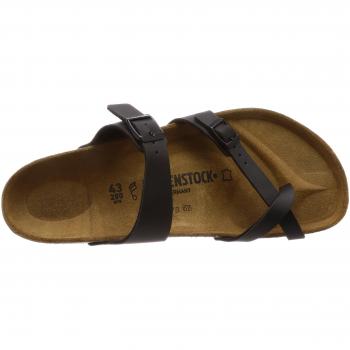 Birkenstock Mayari Birko-Flor Sandals - Classic Flip-Flops for Women and Men, Black