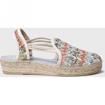 Alpargatas de cuña de mujer modelo Noa Beige