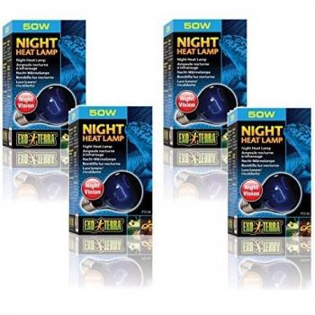 Exo Terra Night-Glo Moonlight A19 Lámpara, 50 vatios