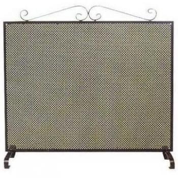 Desconocido Salvachispas chimeneas, Chapa, Negro, 640x665mm