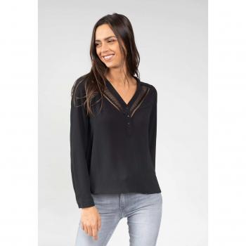 Deeluxe Valeria Women's Shirt - Black