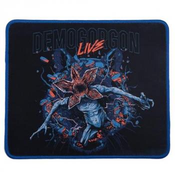 Alfombrilla de ratón para juegos Konix Demogorgon 32 x 27 cm - Superficie de Microfibra Antiderrapante y Caucho Multicolor