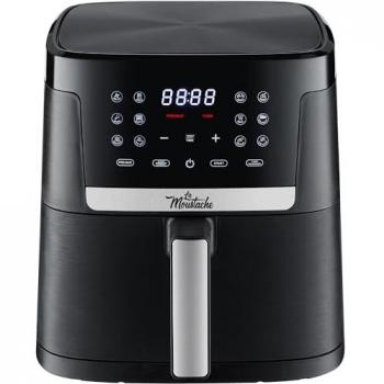 Freidora de Aire 7L 1800W La Moustache con E-book de Recetas Gratis, Táctil, 12 Modos y Cesta Antiadherente
