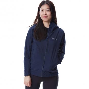 Montane Minimus Lite Women's Waterproof Hooded Jacket - Eclipse Blue, UK 12