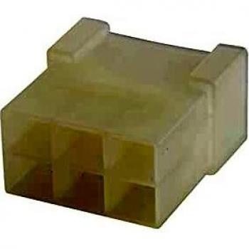 Conector HELLA 8JD 008 152-051 - Cubierta de enchufe 6 polos con terminales planos