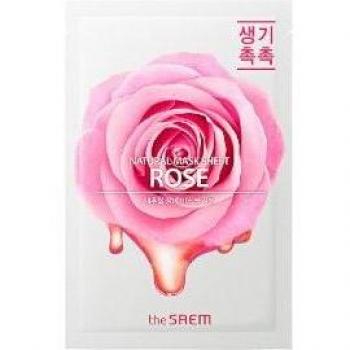The Saem Natural Rose Mask Sheet 21 ml - Moisturising and revitalising sheet mask