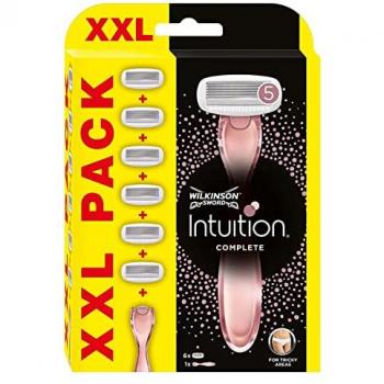 Wilkinson Sword Intuition Complete Razor with 6 Replacement Heads
