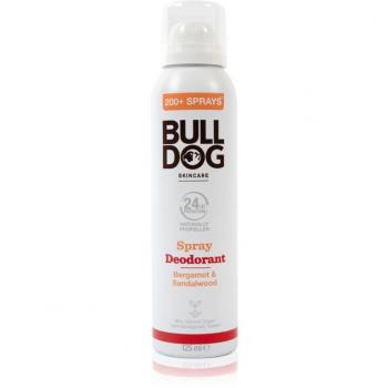 Bulldog Bergamot & Sandalwood Aluminium-Free Deodorant Spray 125 ml