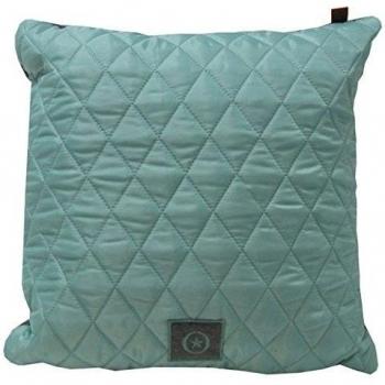Overseas Almohada tafetán/jersey 45x45 cm azul hielo