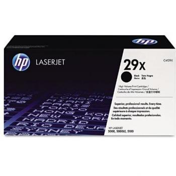 HP 29X (C4129X) High Capacity Black Toner Cartridge - 10,000 Pages
